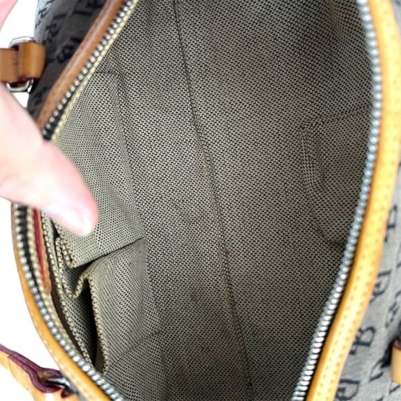 Vintage Dooney & Bourke Signature DB Shoulder Bag - Picture 7 of 10